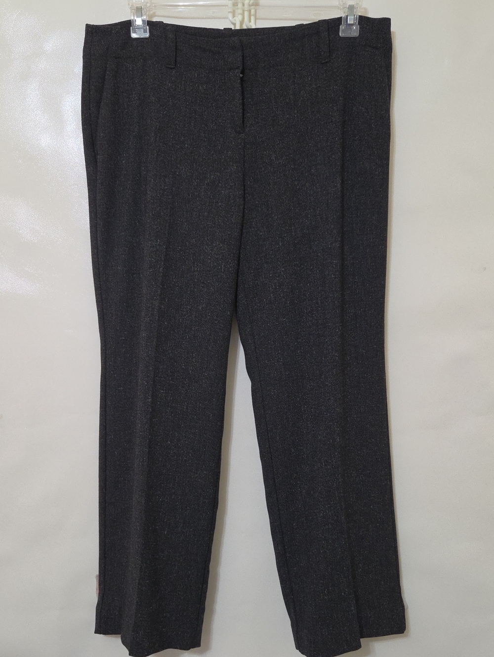 J. Jill Women's Black Polyester Trouser Stretch Pants - Size 14P
